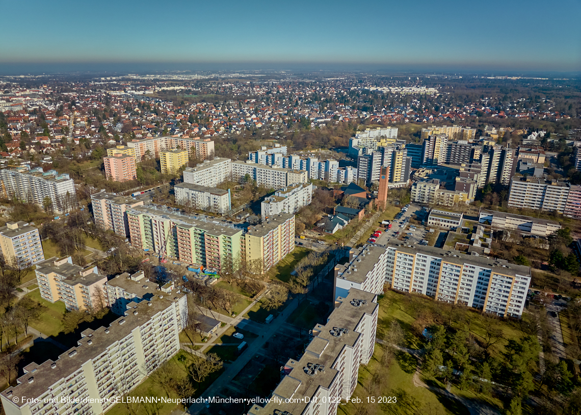 15.02.2023 - Sanierung an der Kurt-Eisner-Straße in Neuperlach